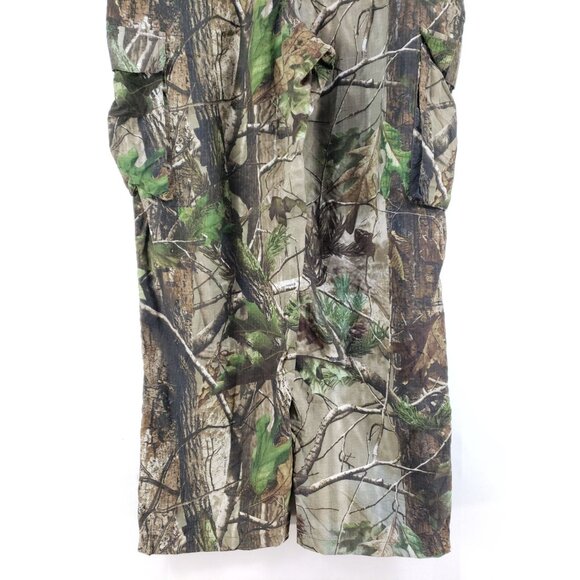 Field & Stream Mens Large Camouflage Nylon Cargo Hunting Pants With Elastic - Picture 3 of 10